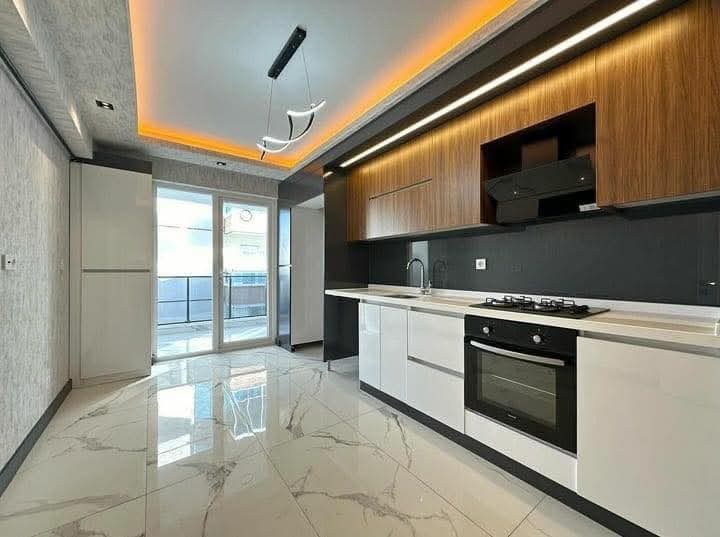 تصميم مطبخ أسود فاخر 68